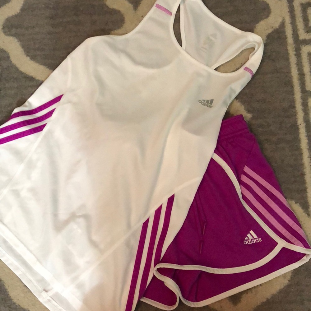 Adidas workout outfit